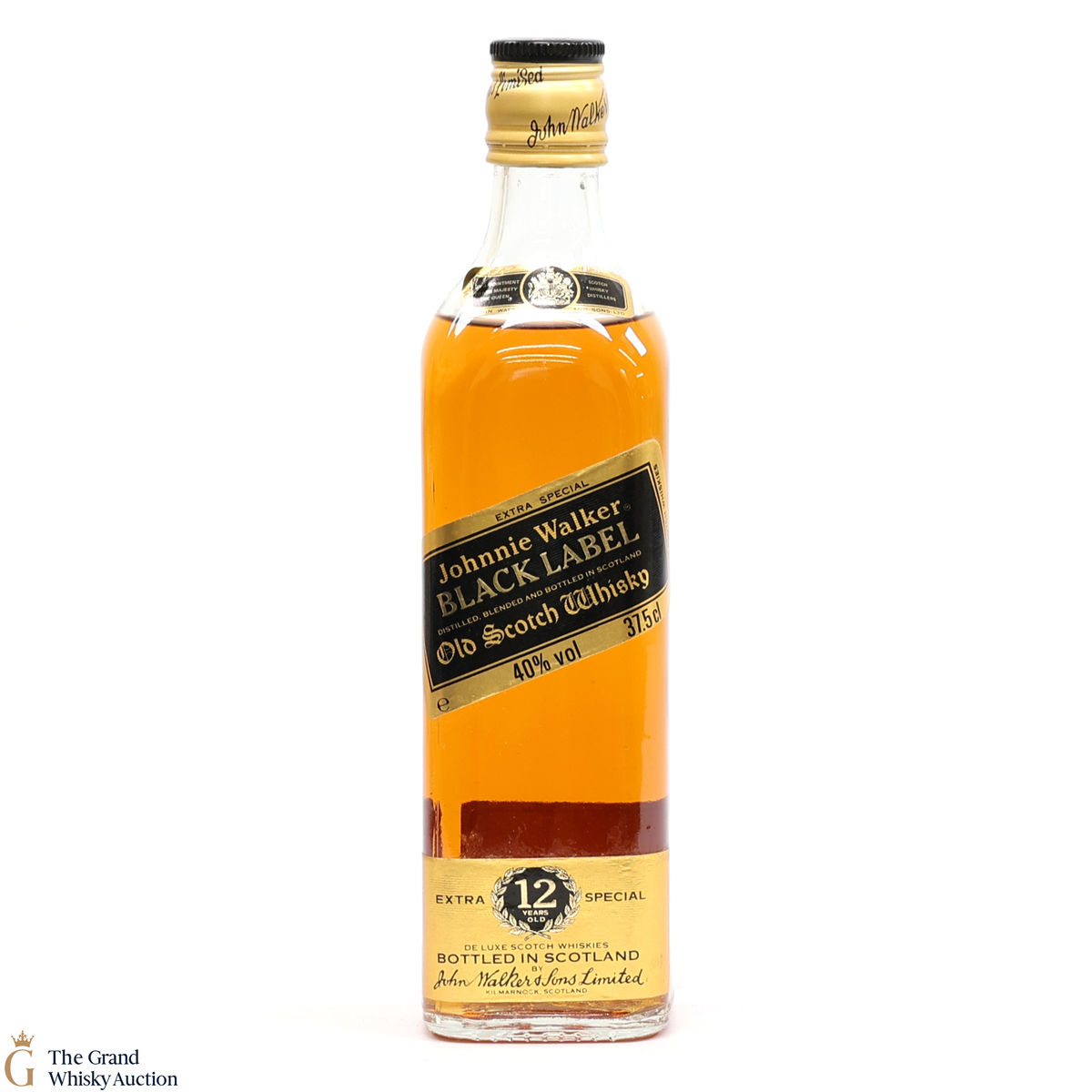 Johnnie Walker - 12 Year Old-  Black Label (37.5cl)