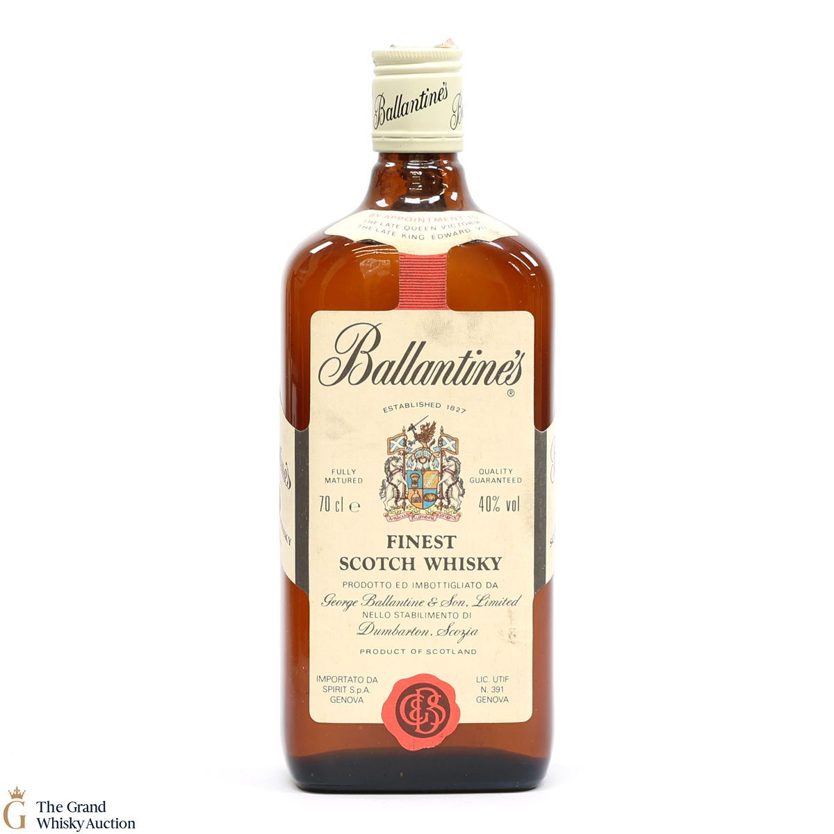 Ballantine's - Finest Scotch Whisky - Spirit Genoa Import 