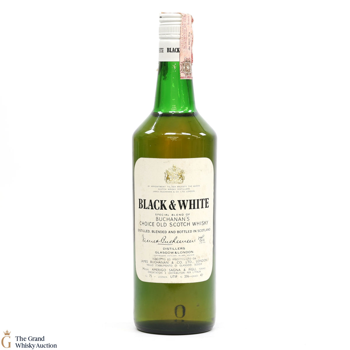 Black & White - Blended Whisky (1980s) 75cl