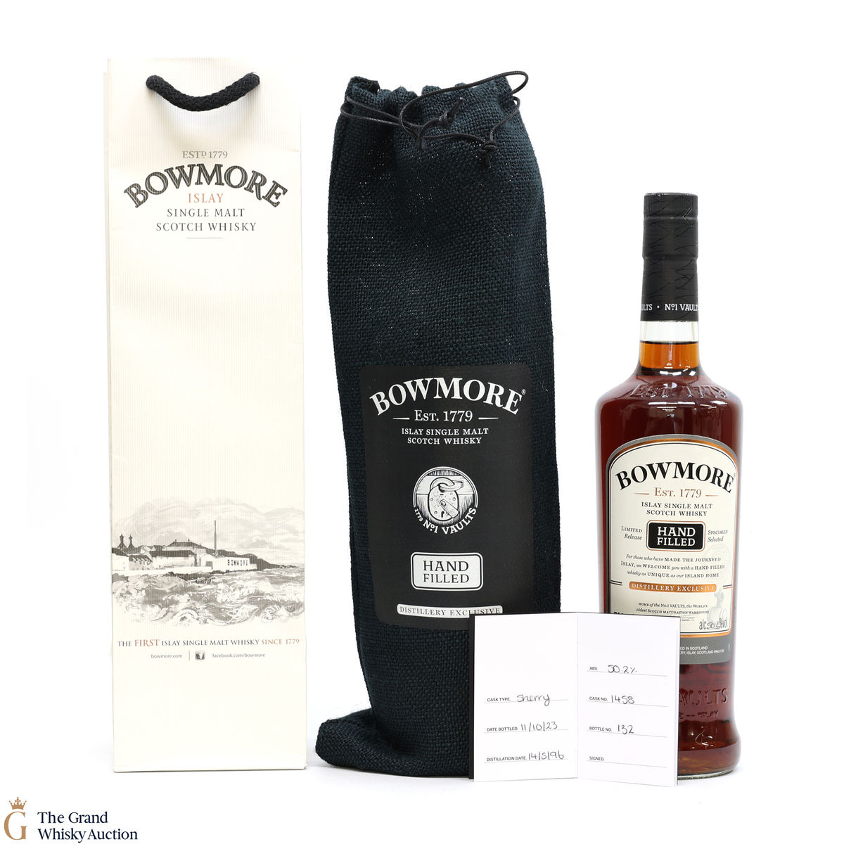 Bowmore - 27 Year Old 1996 Hand Filled - Sherry Cask #1458