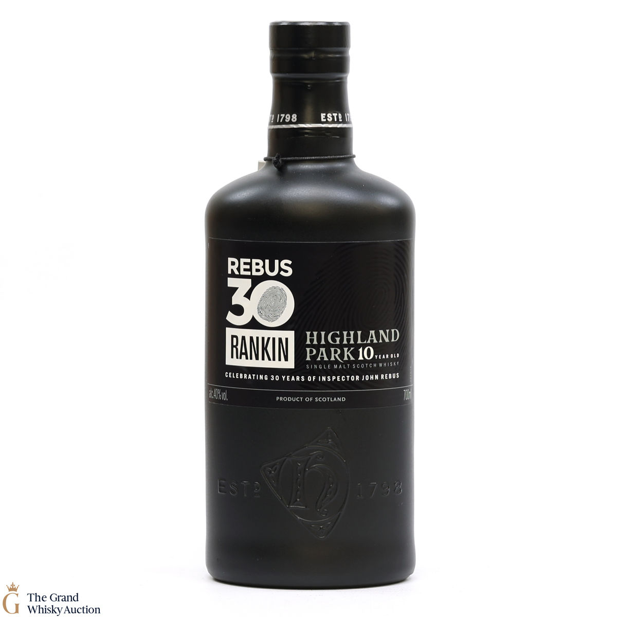 Highland Park - 10 Year Old - Rebus 30 Rankin