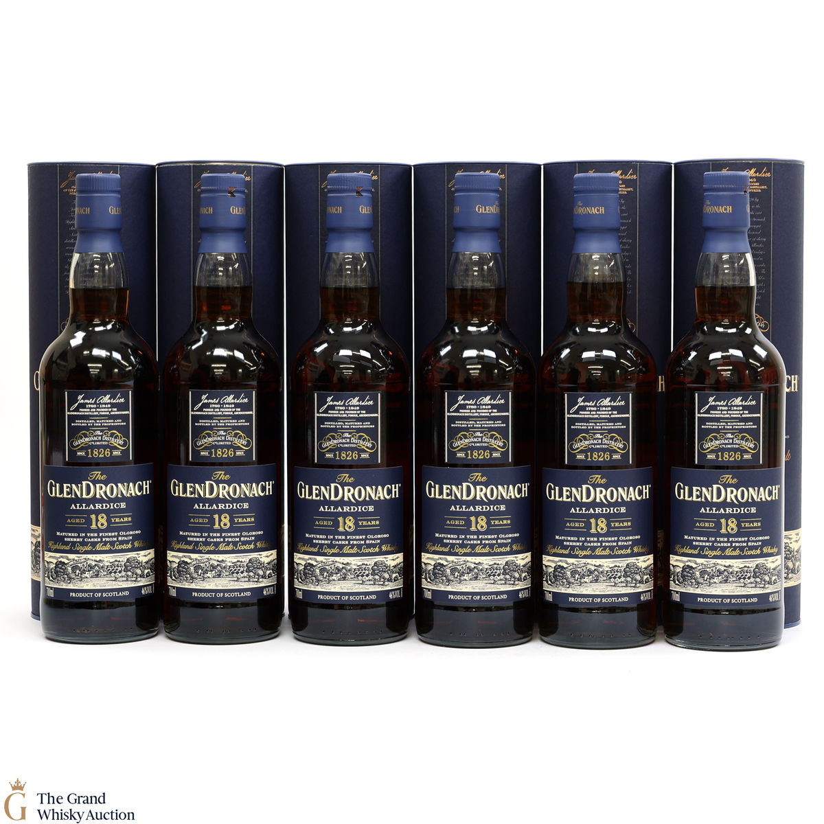 Glendronach - 18 Year Old - Allardice (6x70cl)