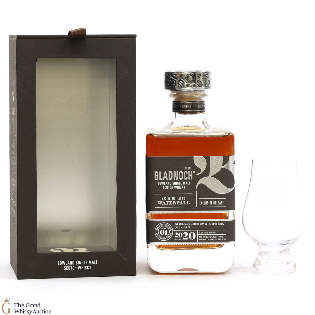 Bladnoch - Waterfall Collection 2020 Exclusive Release Batch #1 & Glass