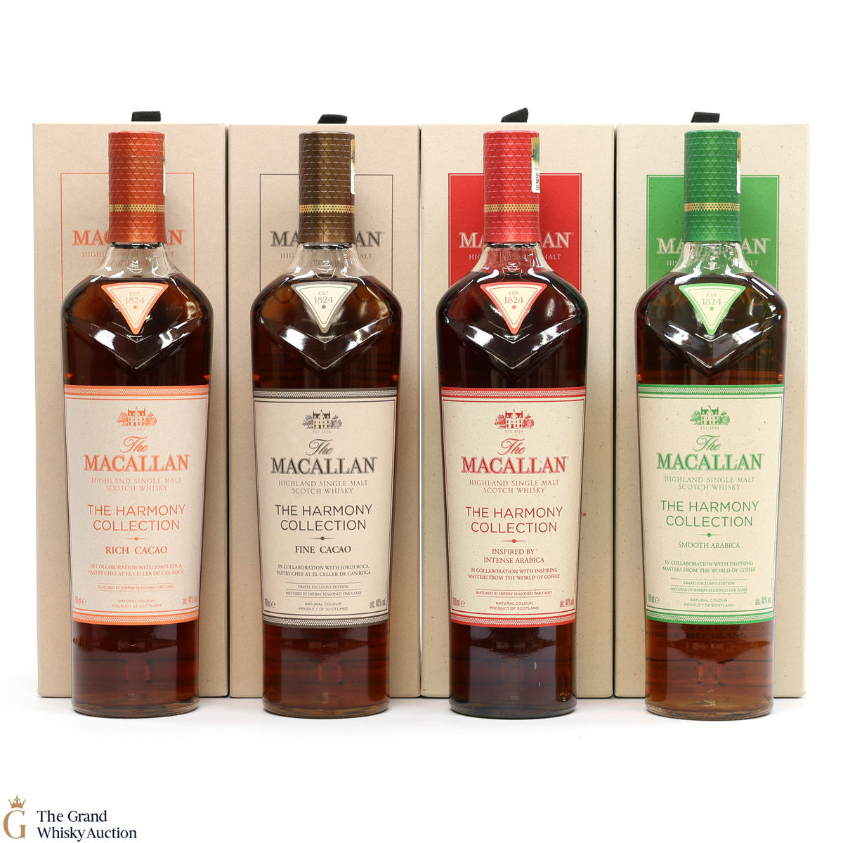 Macallan - The Harmony Collection - Harmony I & II (4 x 70cl)