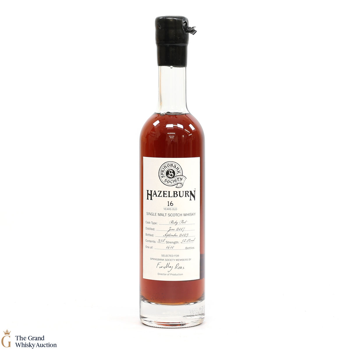 Hazelburn - 16 Year Old 2007 Ruby Port - Springbank Society (35cl)