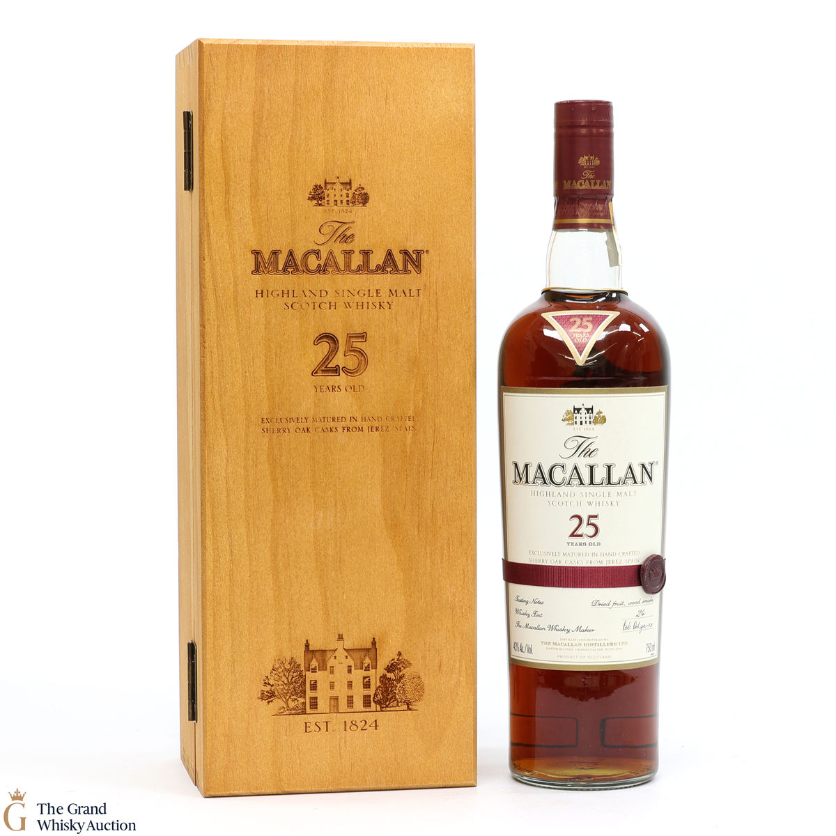 Macallan - 25 Year Old - Sherry Oak Pre 2018 (75cl)