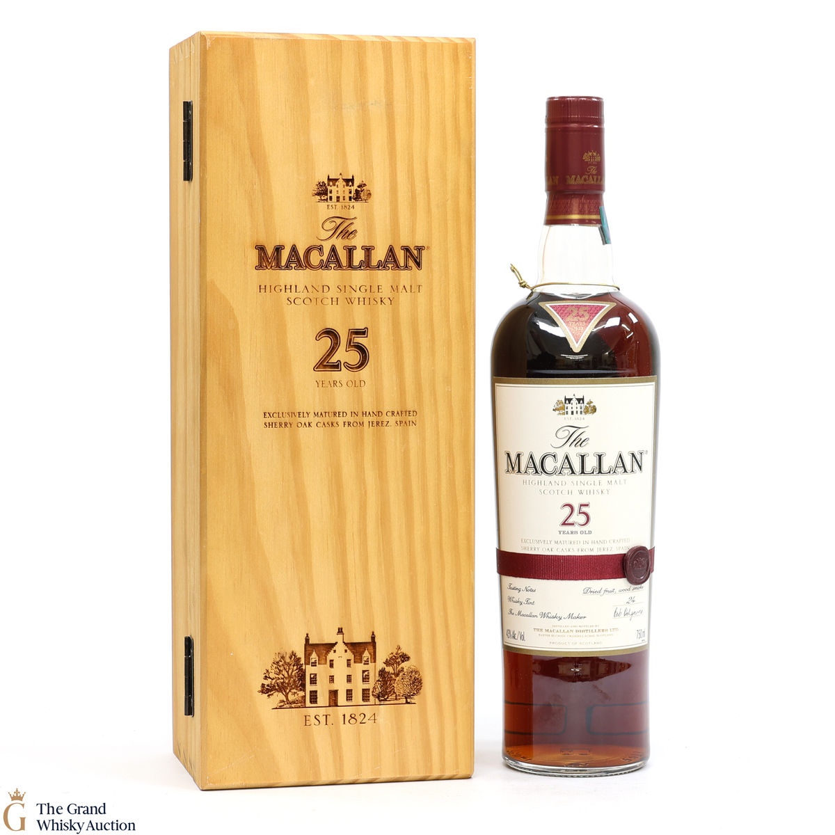 Macallan - 25 Year Old - Sherry Oak Pre 2018 (75cl)