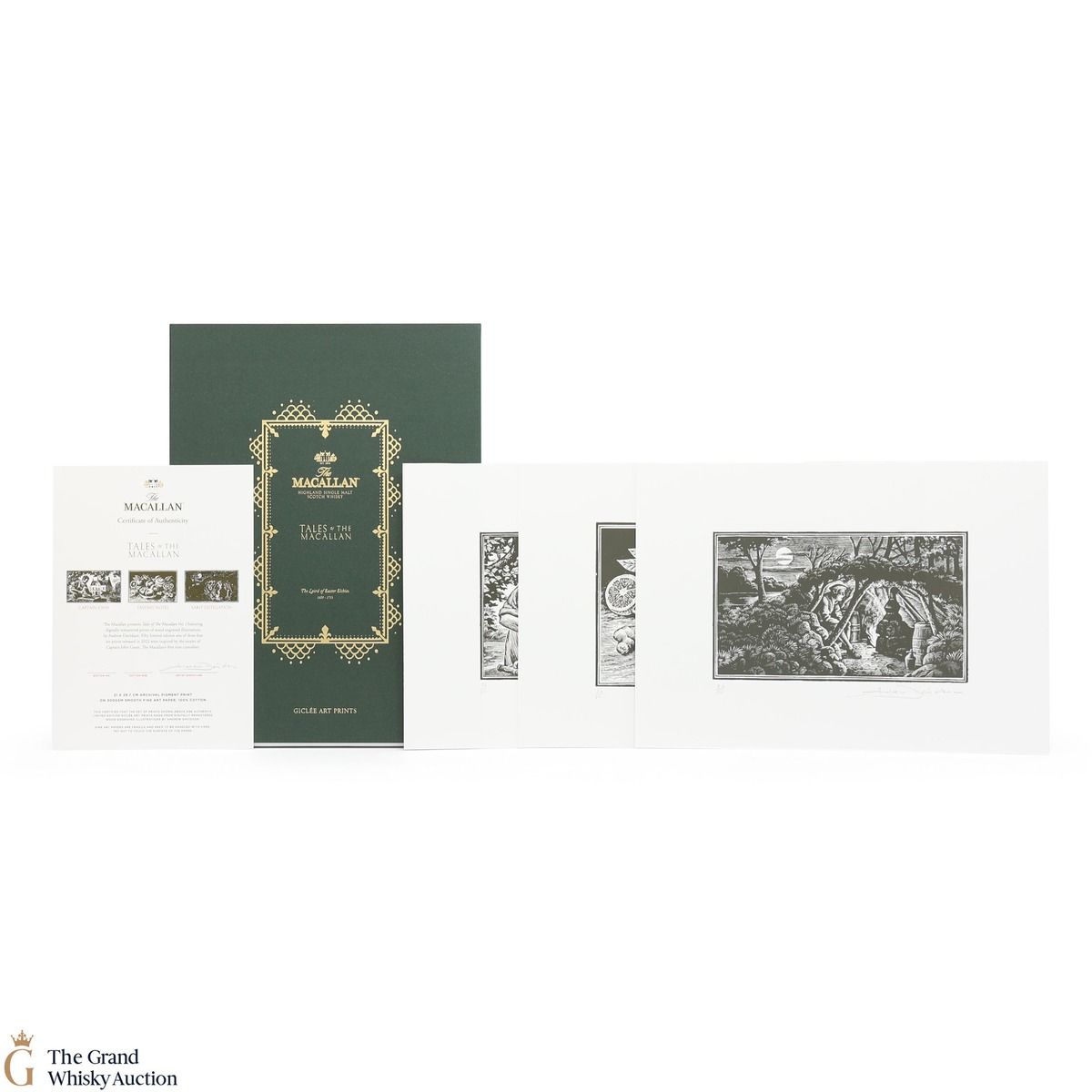 Macallan - Tales of The Macallan - Volume I Folio Set - Giclee Art Prints