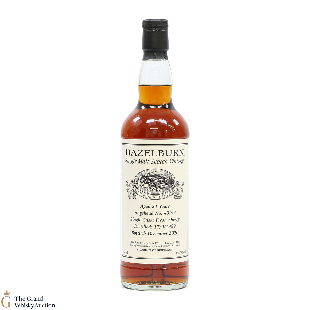 Hazelburn - 21 Year Old 1999 - Fresh Sherry Single Cask #43/99