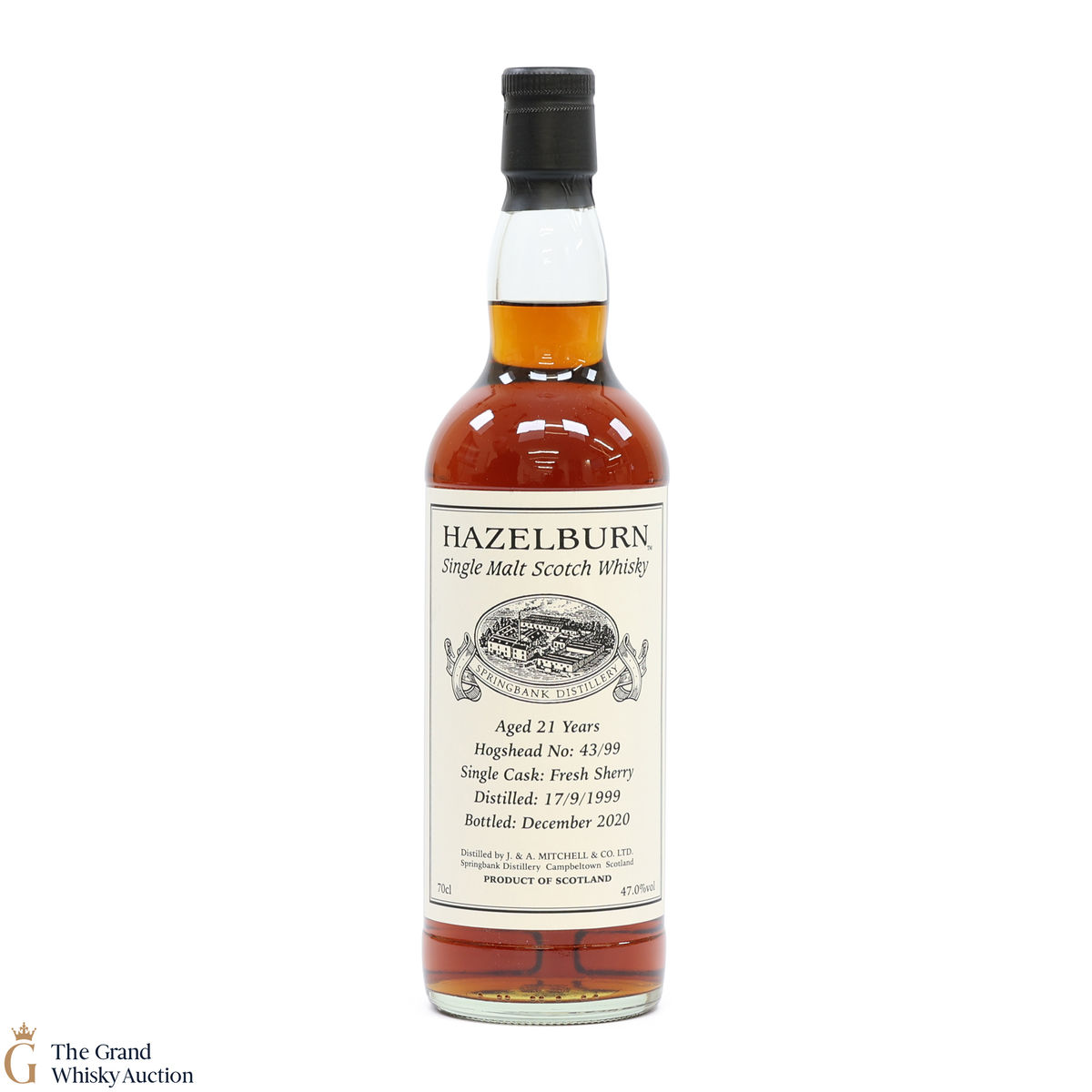 Hazelburn - 21 Year Old 1999 - Fresh Sherry Single Cask #43/99