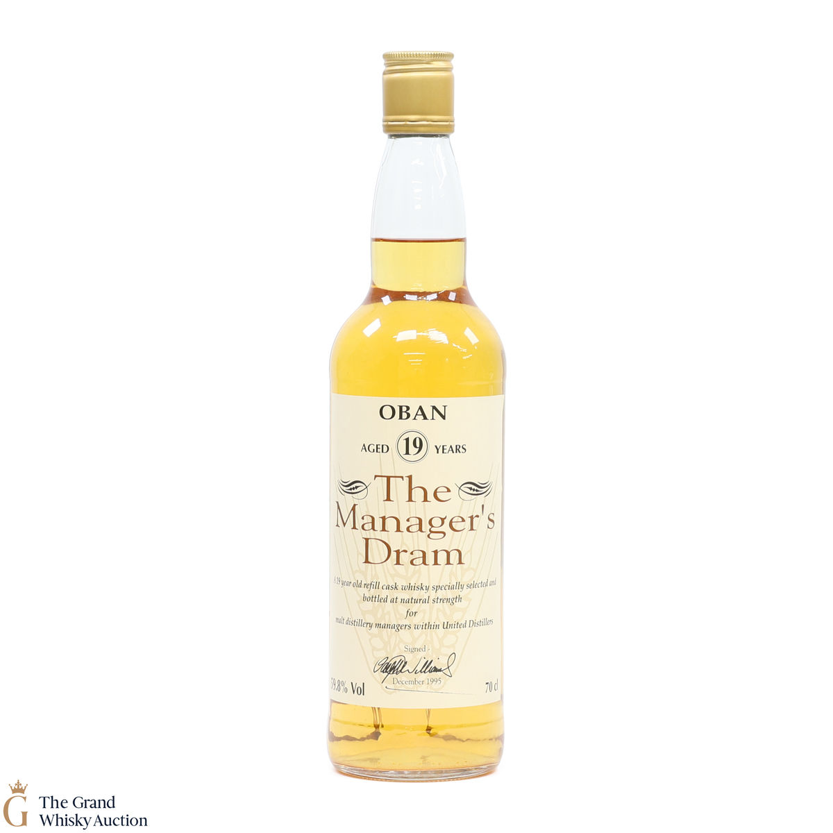 Oban - 19 Year Old 1995 - Managers Dram
