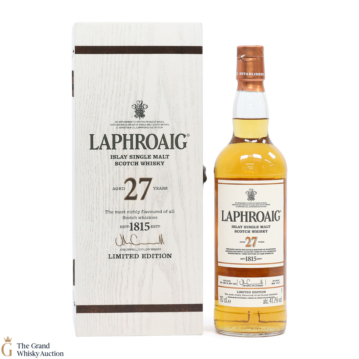 Laphroaig - 27 Year Old Limited Edition 1989