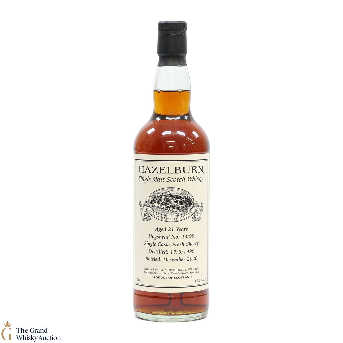 Hazelburn - 21 Year Old 1999 - Fresh Sherry Single Cask #43/99