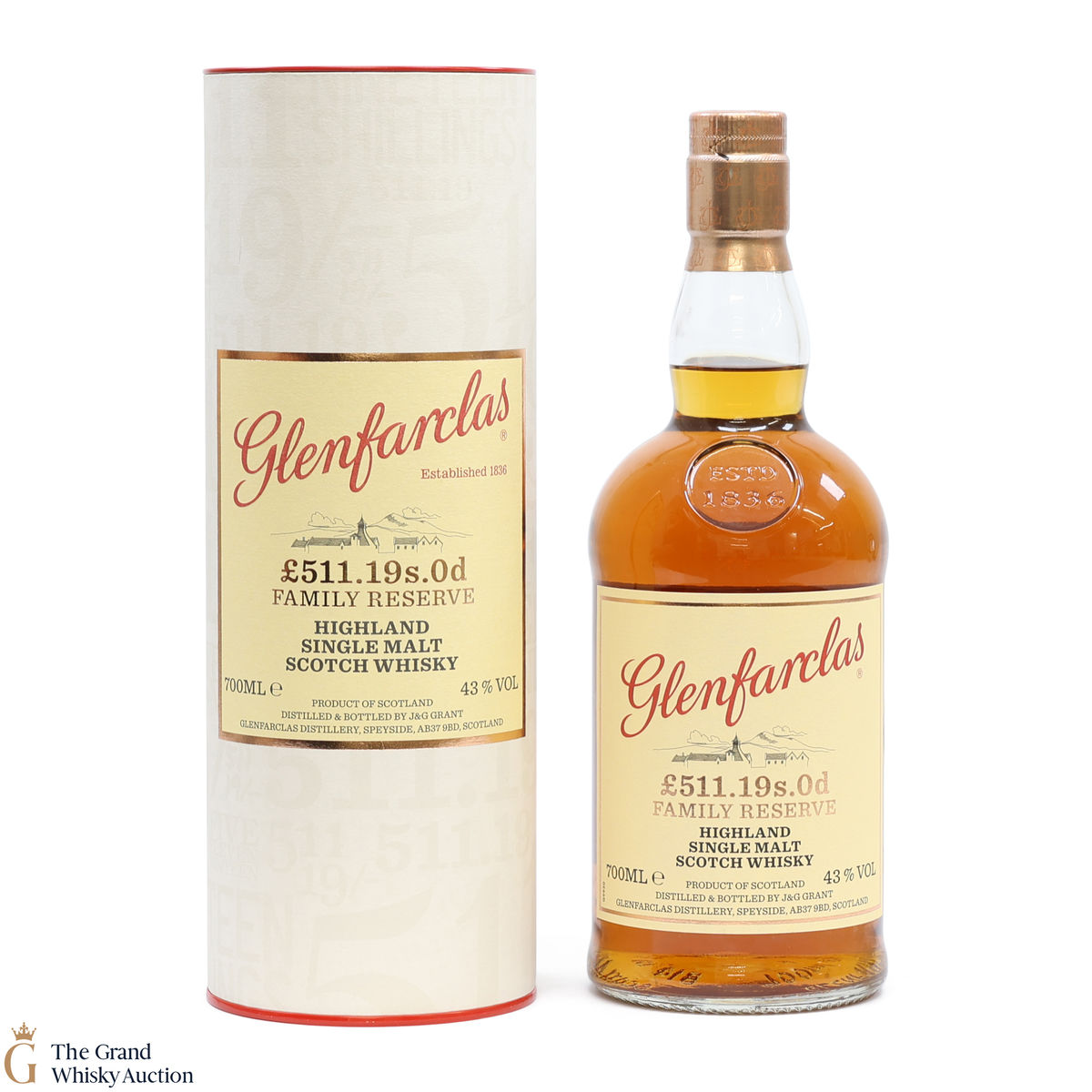 Glenfarclas - £511.19s.0d - Family Reserve