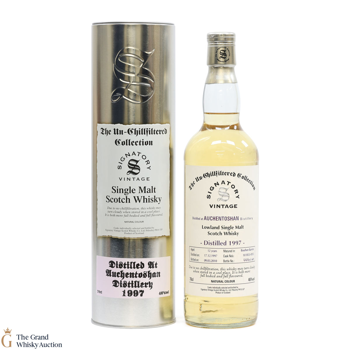 Auchentoshan - 12 Year Old - 1997 Signatory Vintage