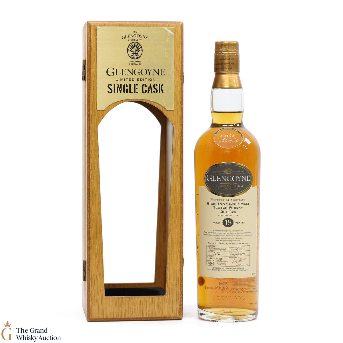 Glengoyne - 18 Year Old Single Cask Limited Edition #1470