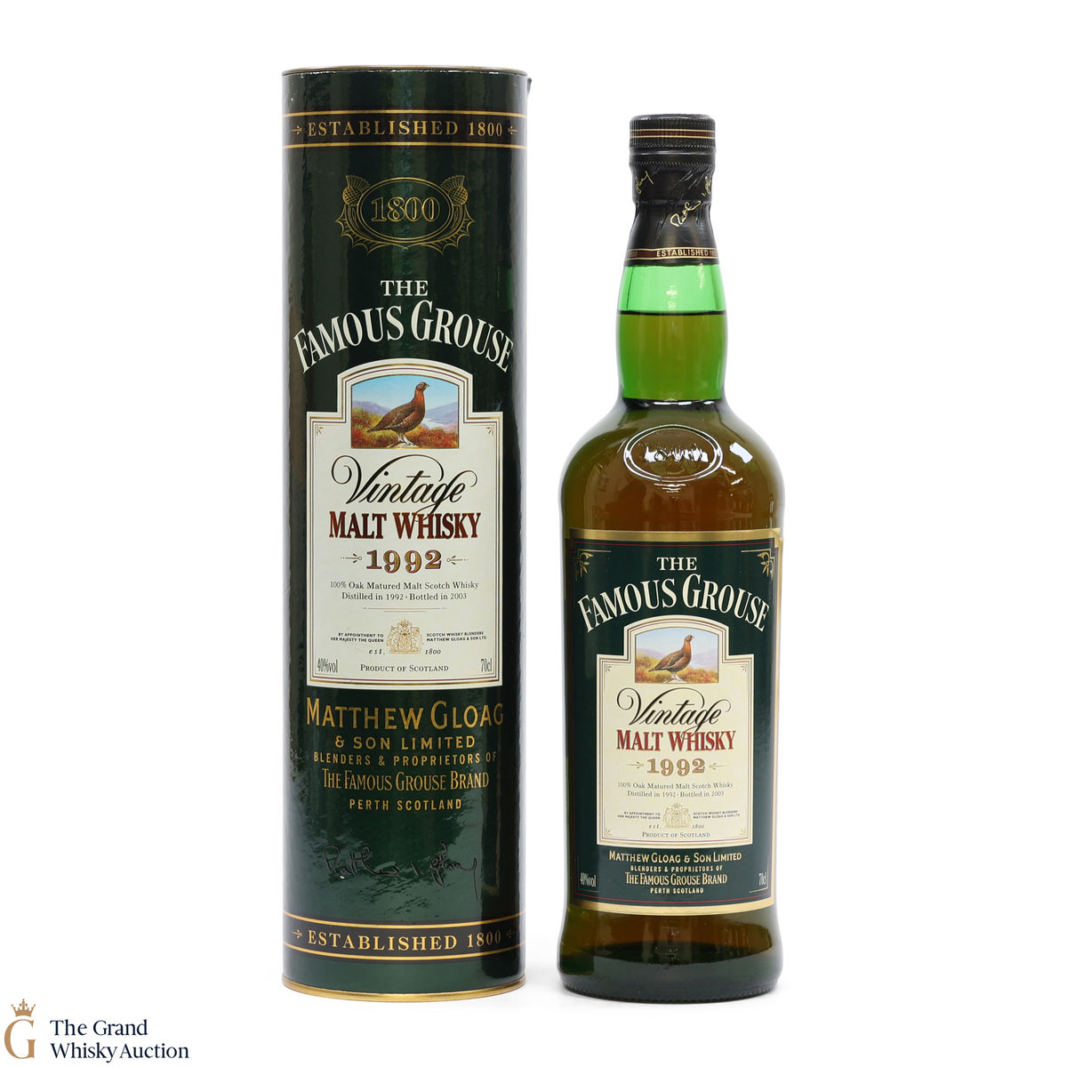 Famous Grouse - 1992 Vintage Matthew Gloag