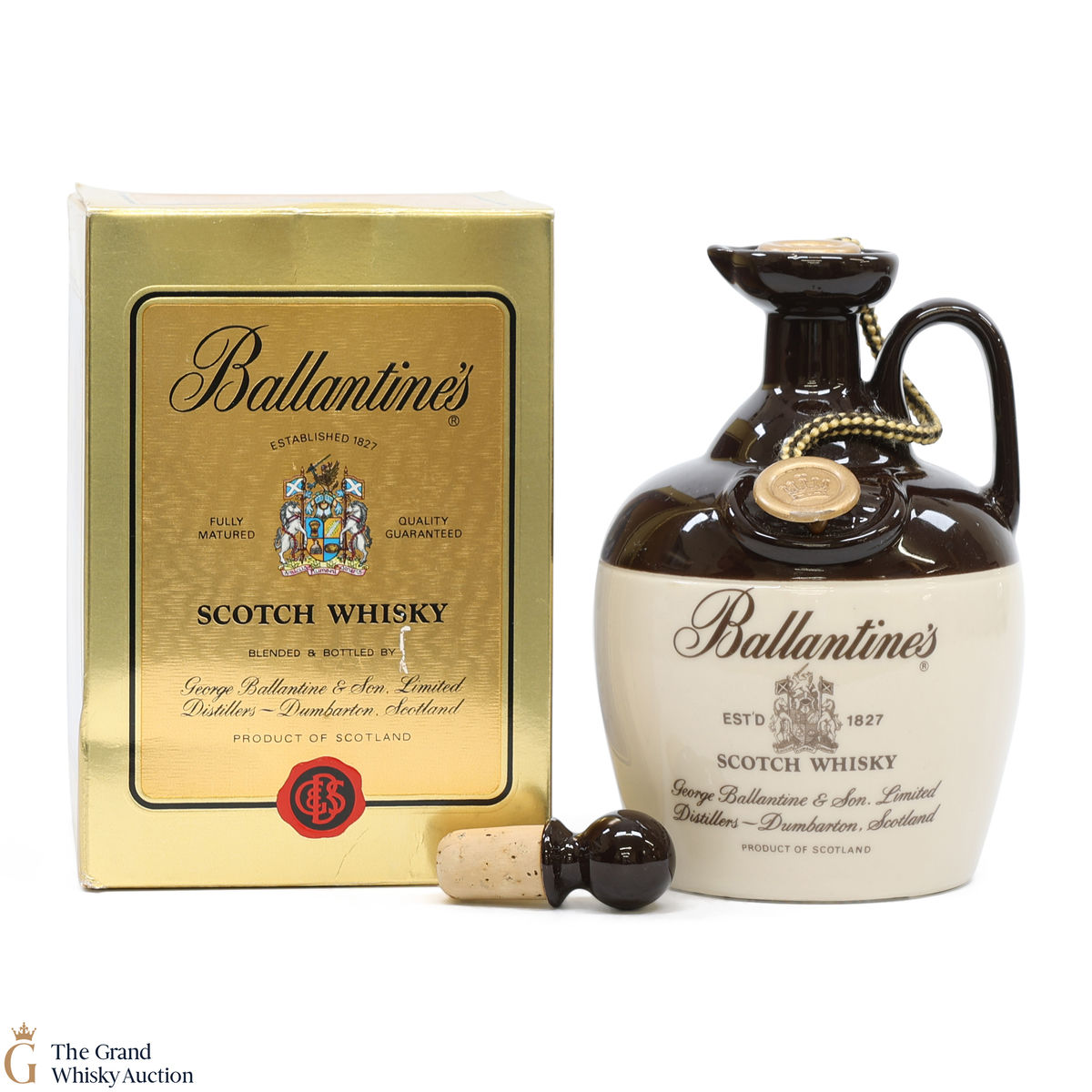 Ballantine's - Brown Ceramic Decanter (75cl)