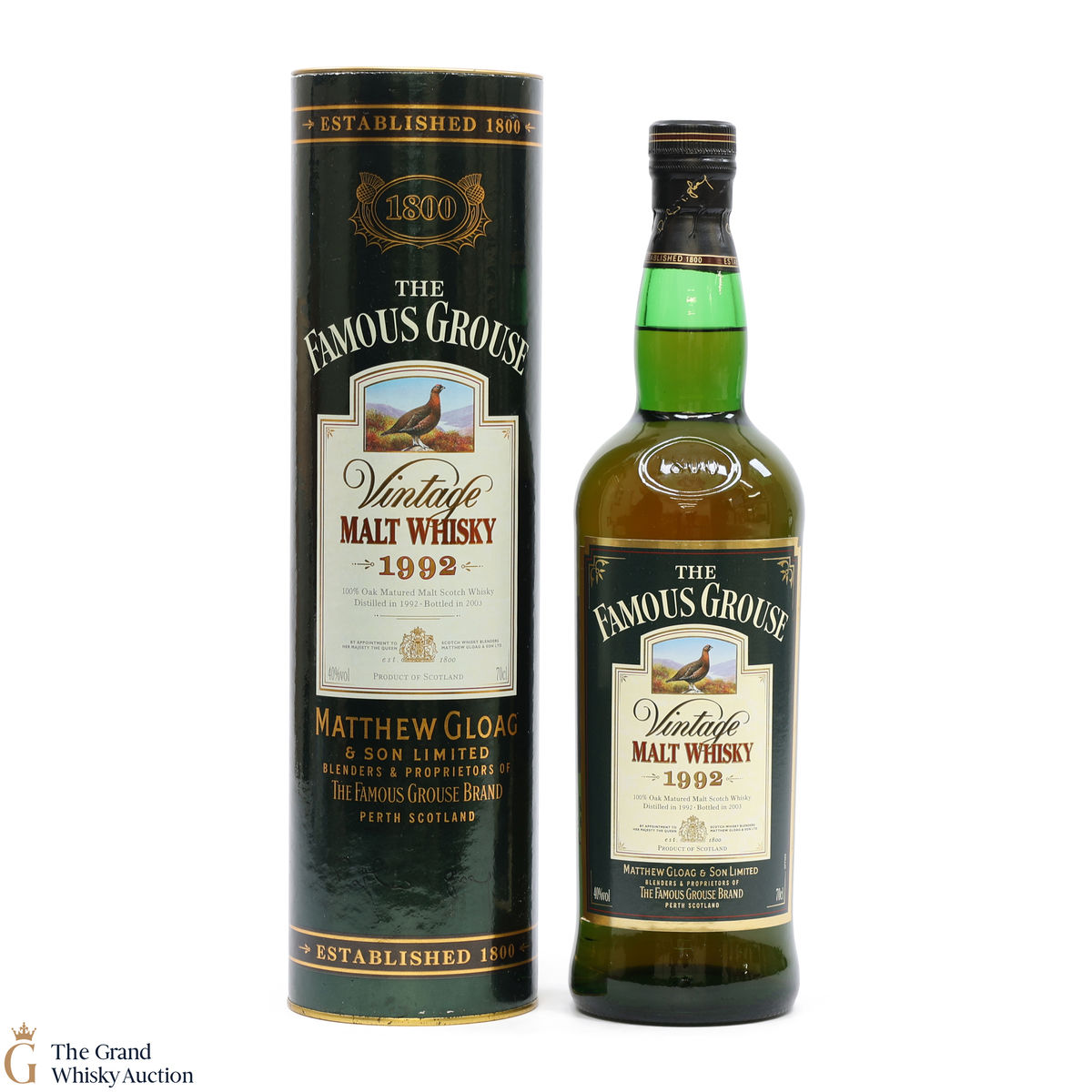 Famous Grouse - 1992 Vintage Matthew Gloag