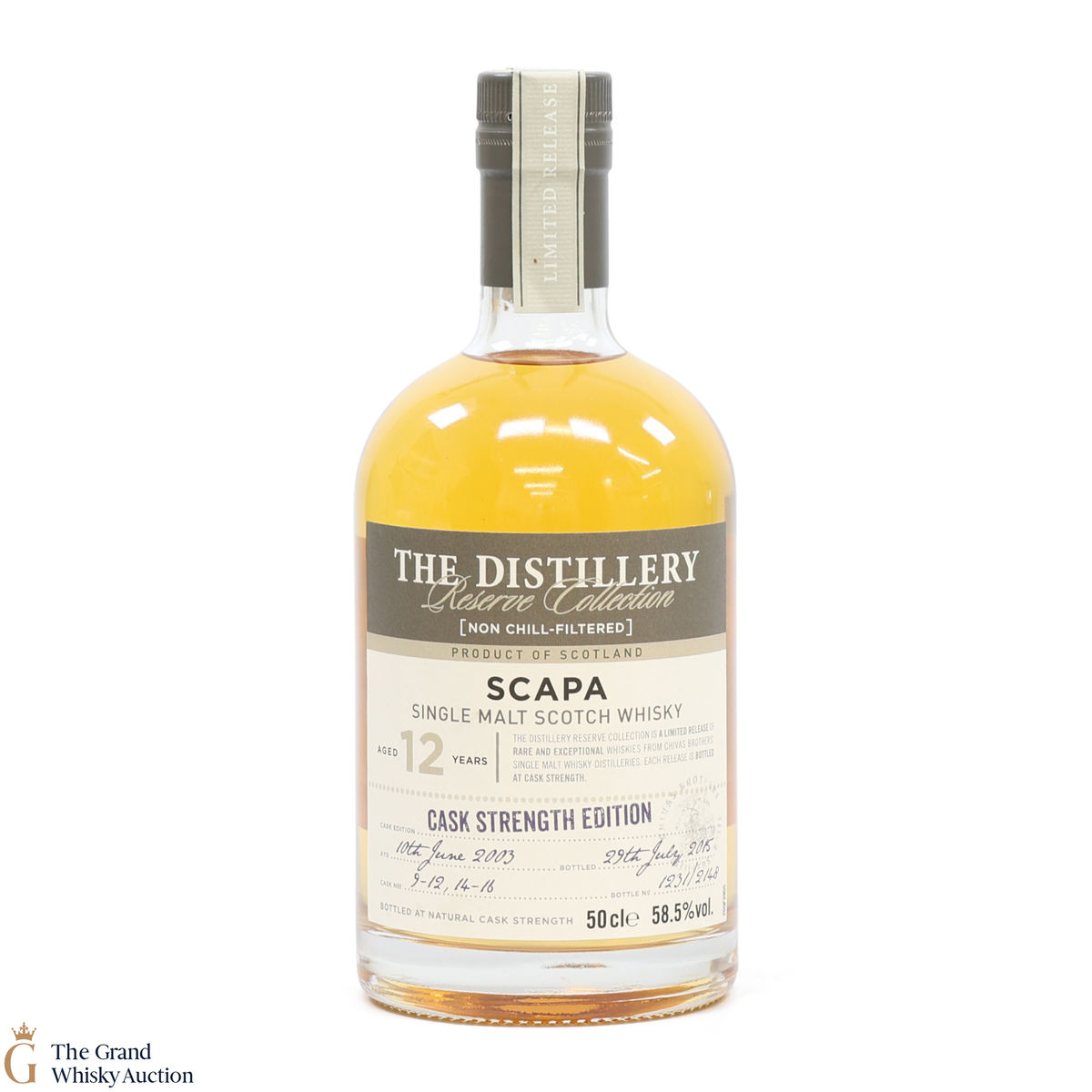 Scapa - 12 Year Old 2003 - Cask Strength - Distillery Reserve (50cl)