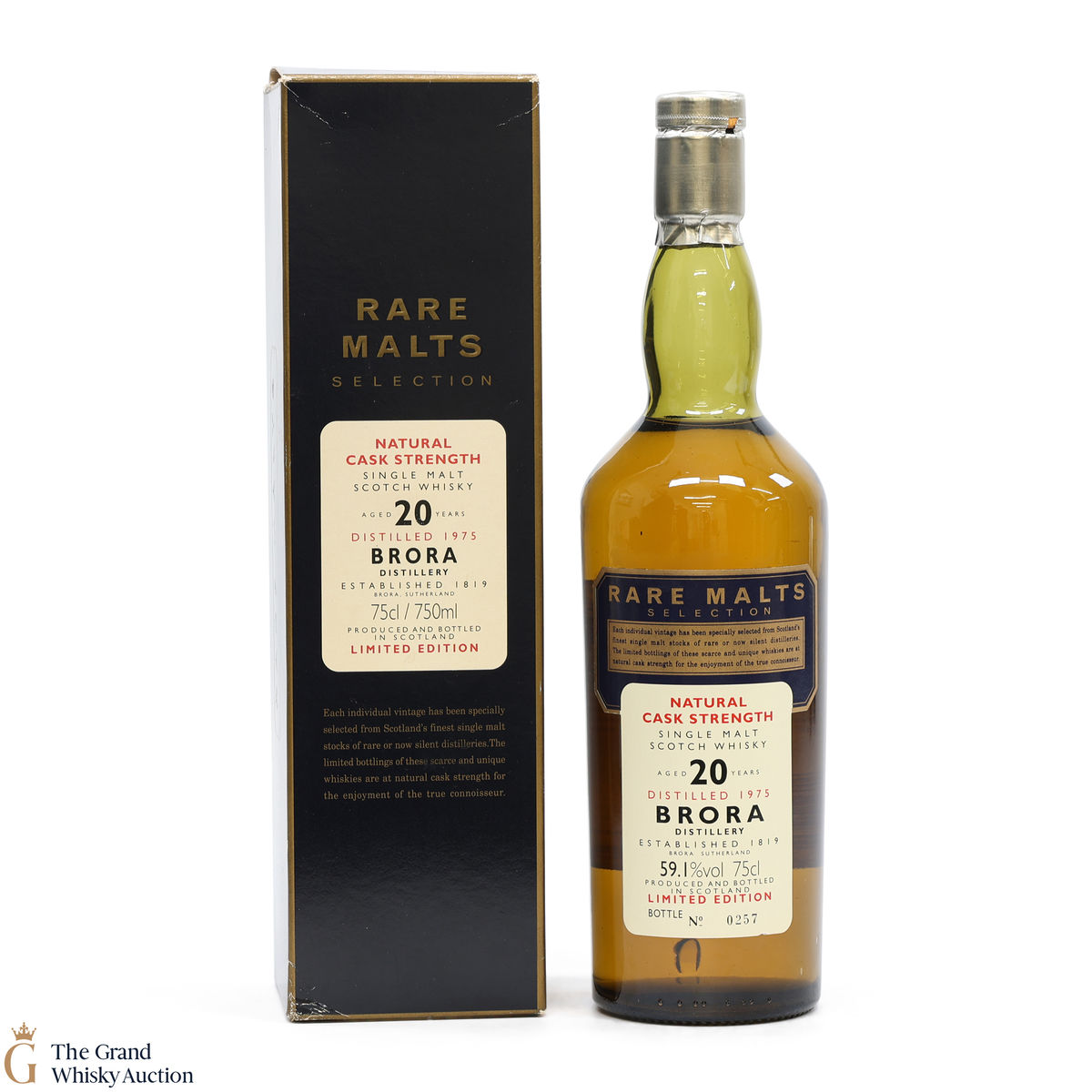 Brora - 20 Year Old 1975 - Rare Malts 59.1% (75cl)