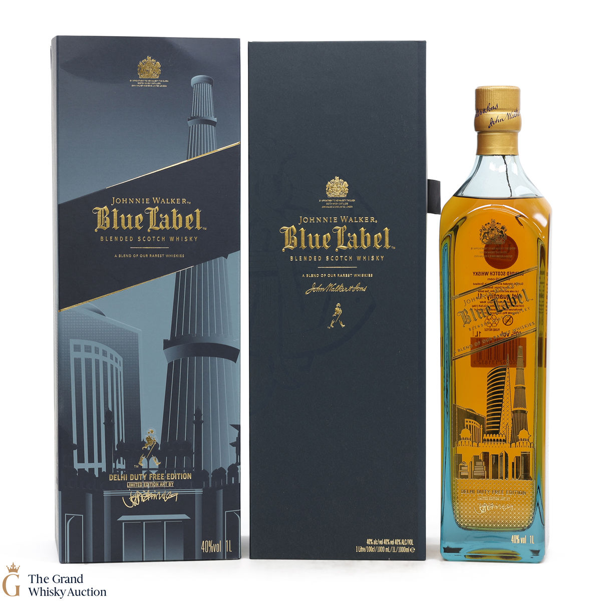 Johnnie Walker - Blue Label Delhi Limited Edition Travel Retail Exclusive 1L