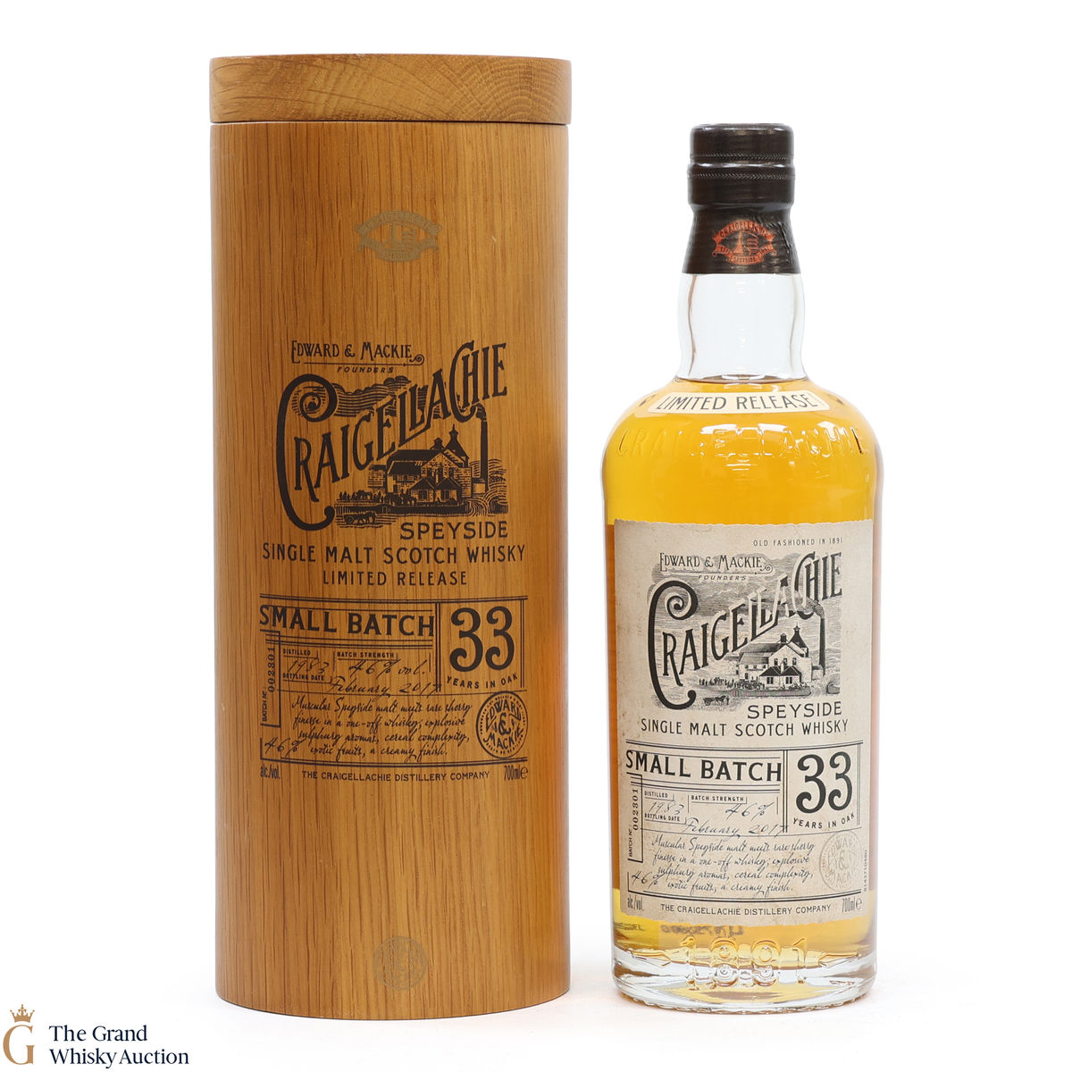 Craigellachie - 33 Year Old - Small Batch #002301