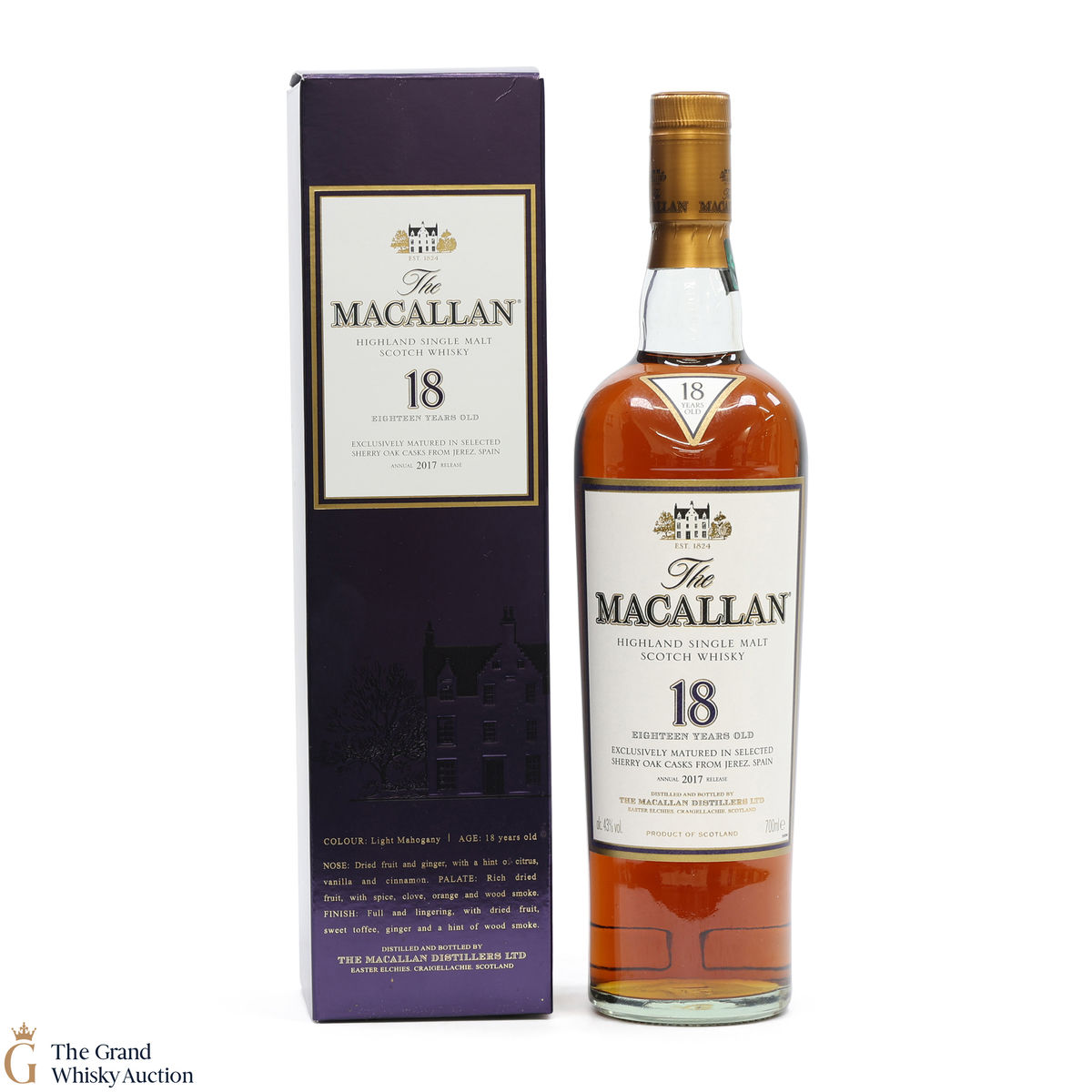Macallan - 18 Year Old - 2017 Release