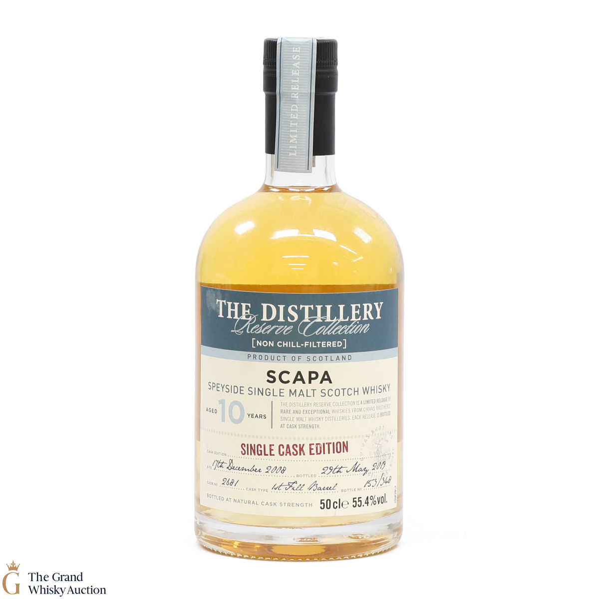 Scapa - 10 Year Old - Single Cask #2681 (Speyside Label) 50cl