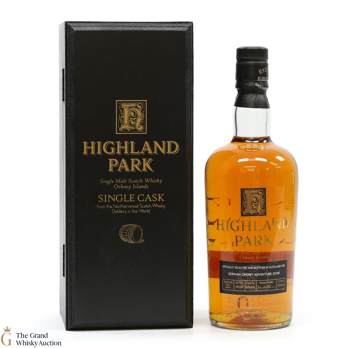 Highland Park - 34 Year Old 1973 - Single Cask #6194/A - German Orkney Adventure 2008