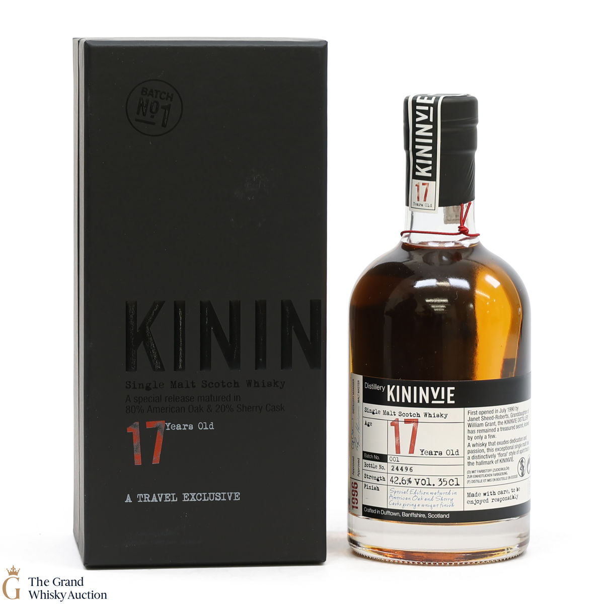 Kininvie - 17 Year Old - Batch #001 (35cl)