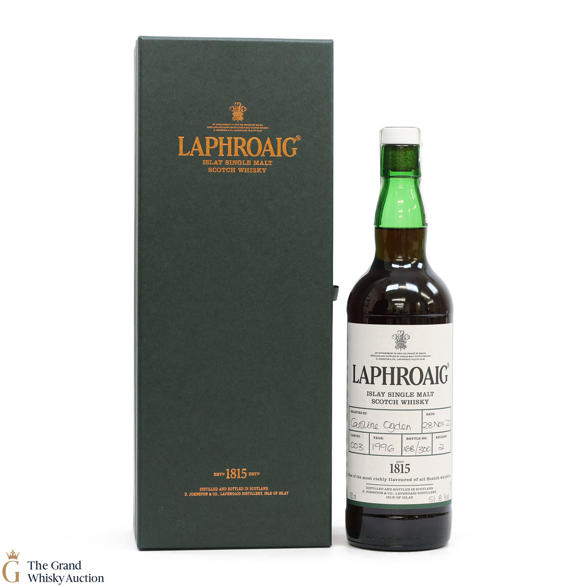 Laphroaig - 1996 Single Cask #003 - Hand Fill Release #2 2022 