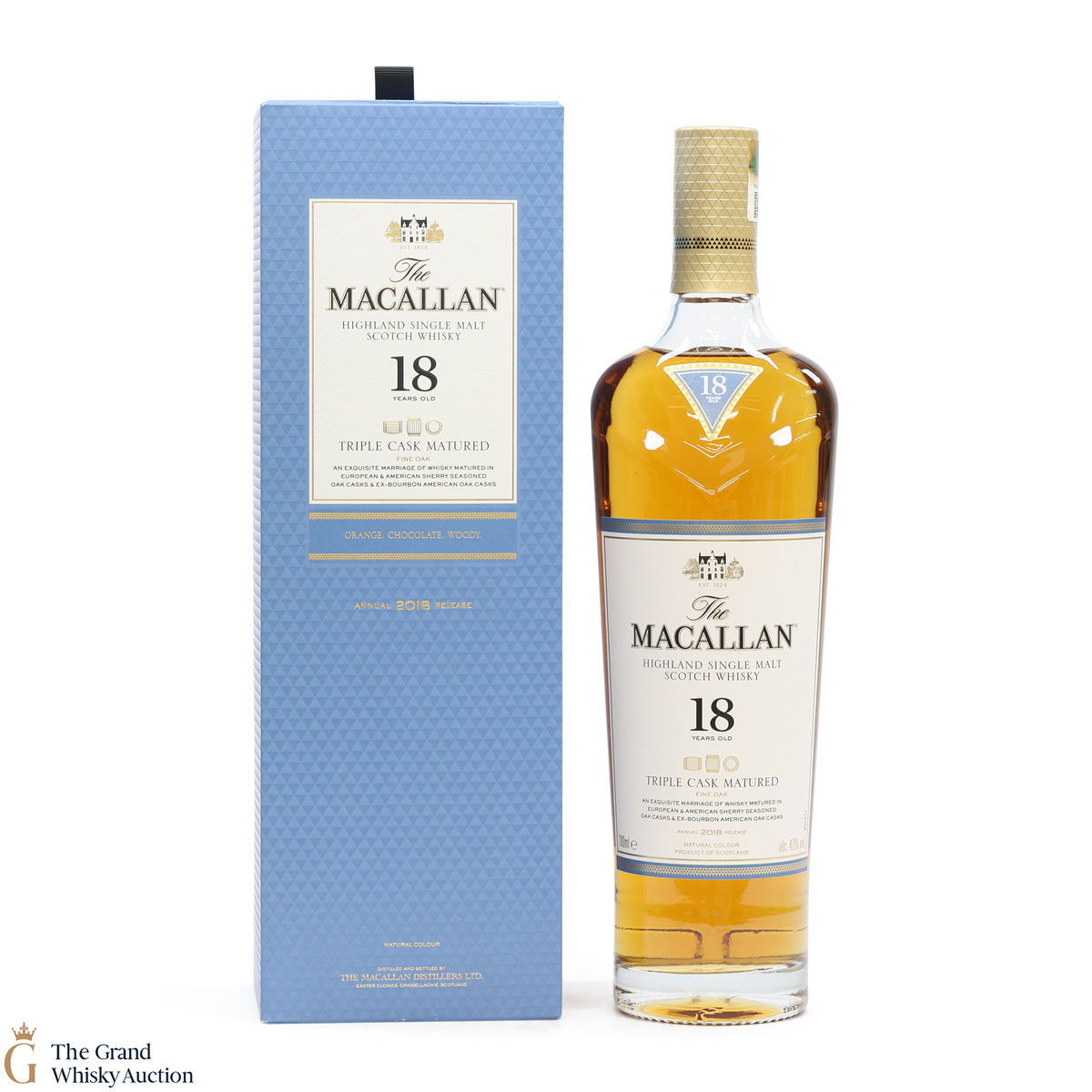 Macallan - 18 Year Old - Triple Cask 2018 (Fine Oak)