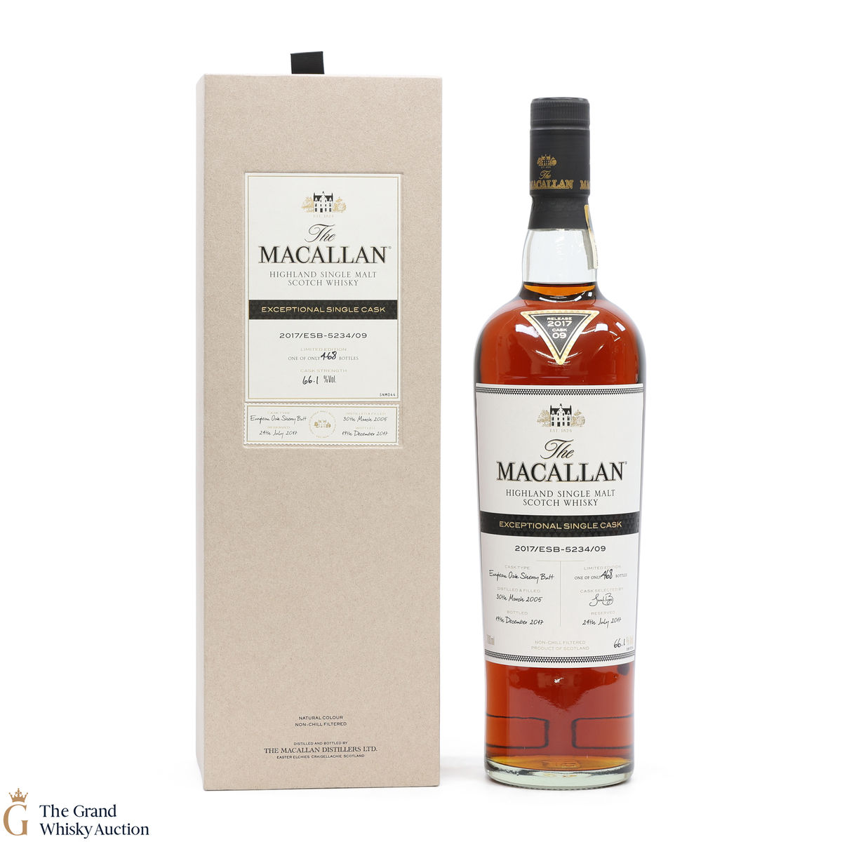 Macallan - 2005 Exceptional Cask #5234-09 2017