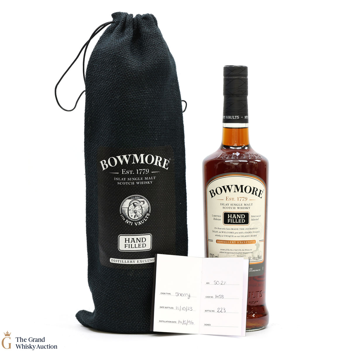 Bowmore - 27 Year Old 1996 Hand Filled - Sherry Cask #1458