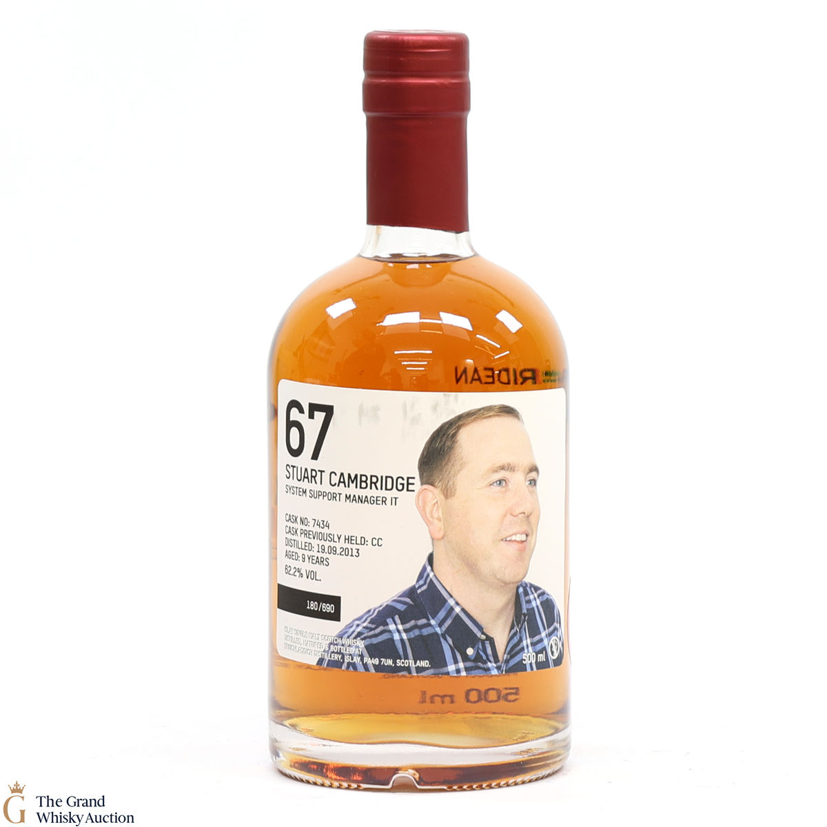 Bruichladdich - 9 Year Old - Valinch 67 - Stuart Cambridge 50cl