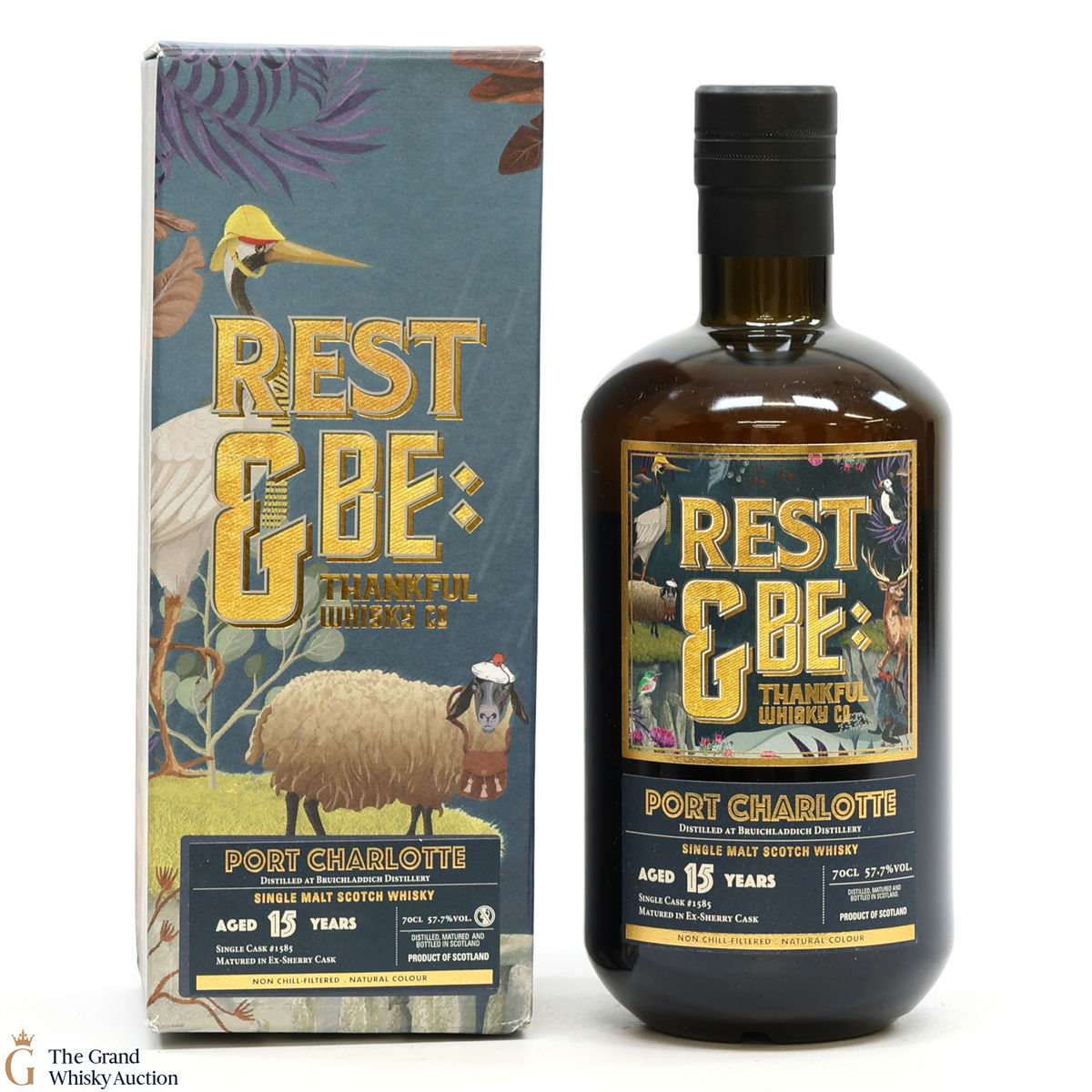 Port Charlotte - 15 Year Old 2007 - Single Cask #1585 - Rest & Be Thankful