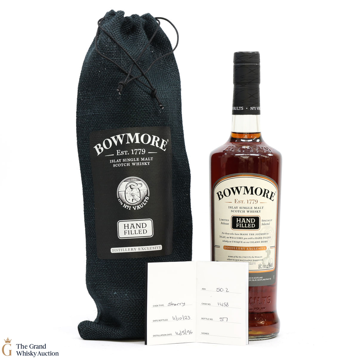 Bowmore - 27 Year Old 1996 Hand Filled - Sherry Cask #1458