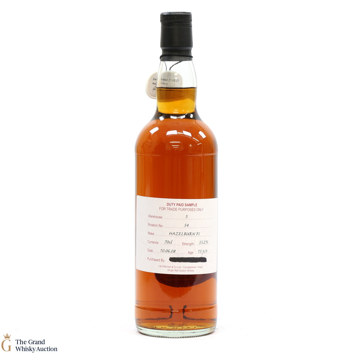 Hazelburn - 15 Year Old 2008 Fresh Sherry - Duty Paid Sample 55.2%