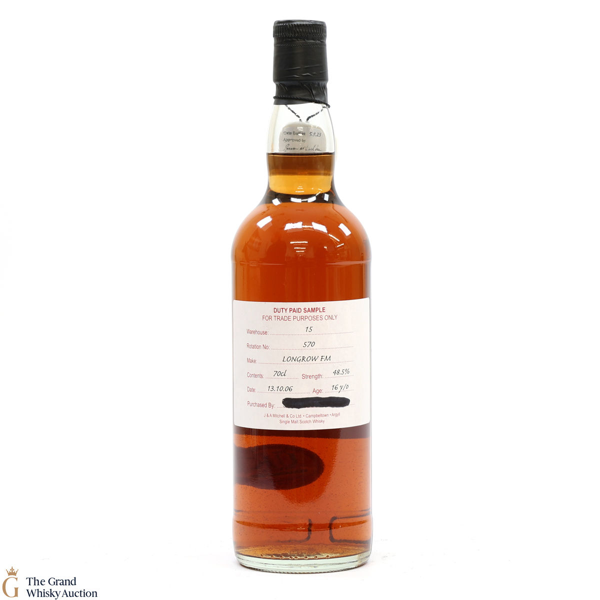 Longrow - 16 Year Old 2006 Fresh Maderia - Duty Paid Sample 48.5%