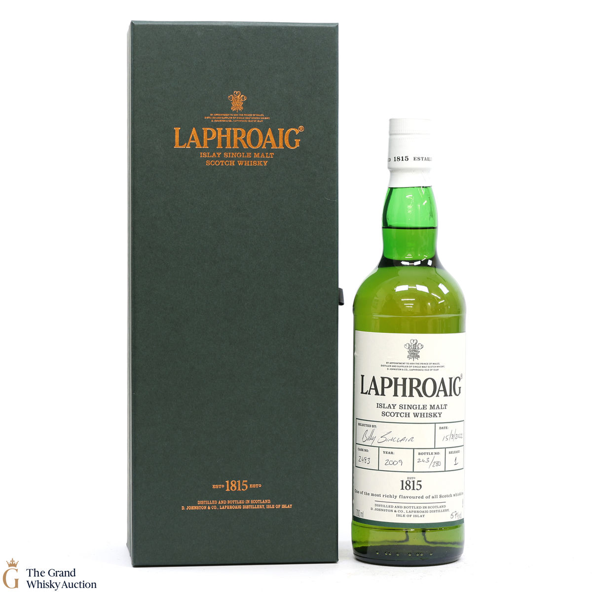 Laphroaig - 13 Year Old 2009 Single Cask #2483 - Opening Of The Visitor Centre