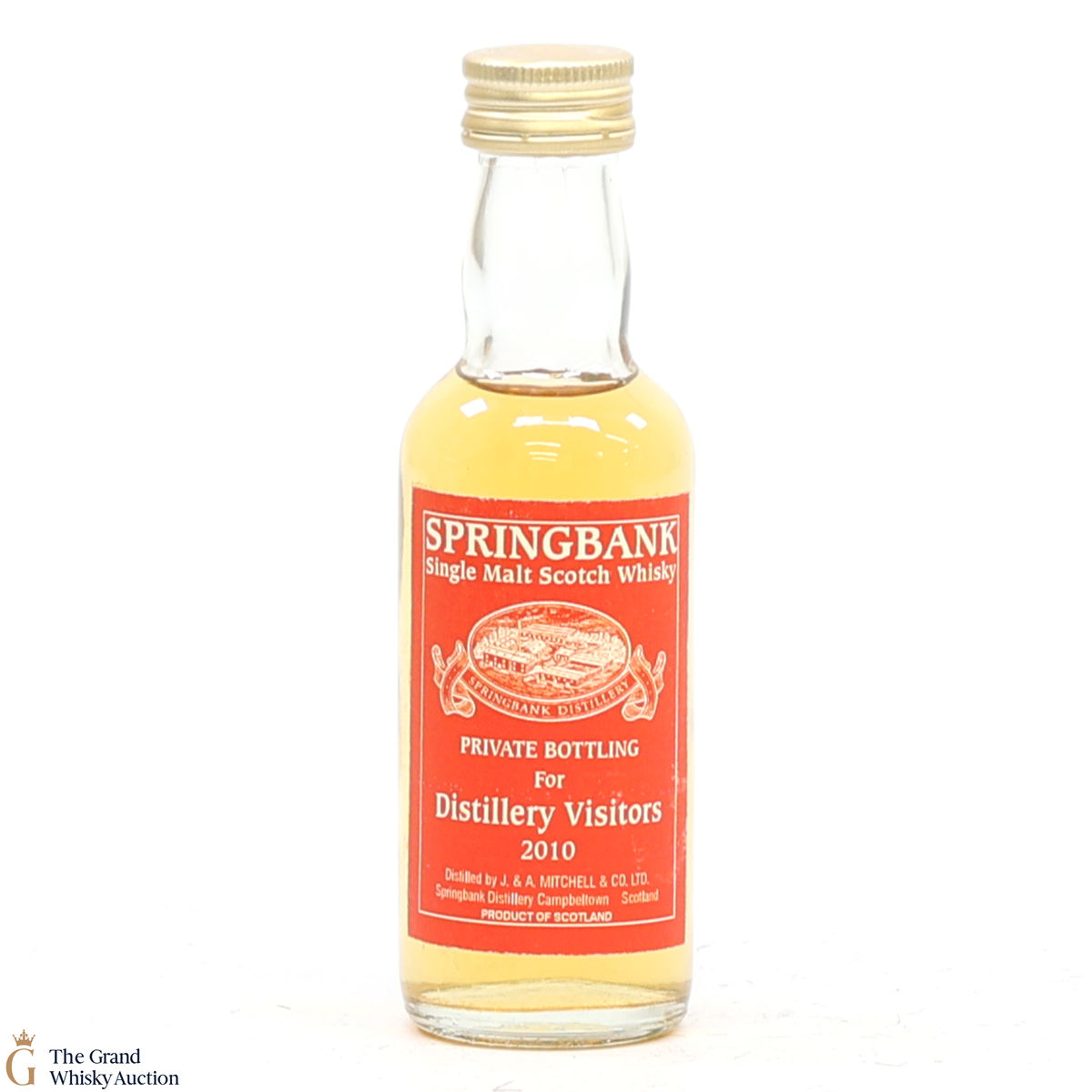 Springbank - Private Bottling for Distillery Visitors 2010 (5cl)