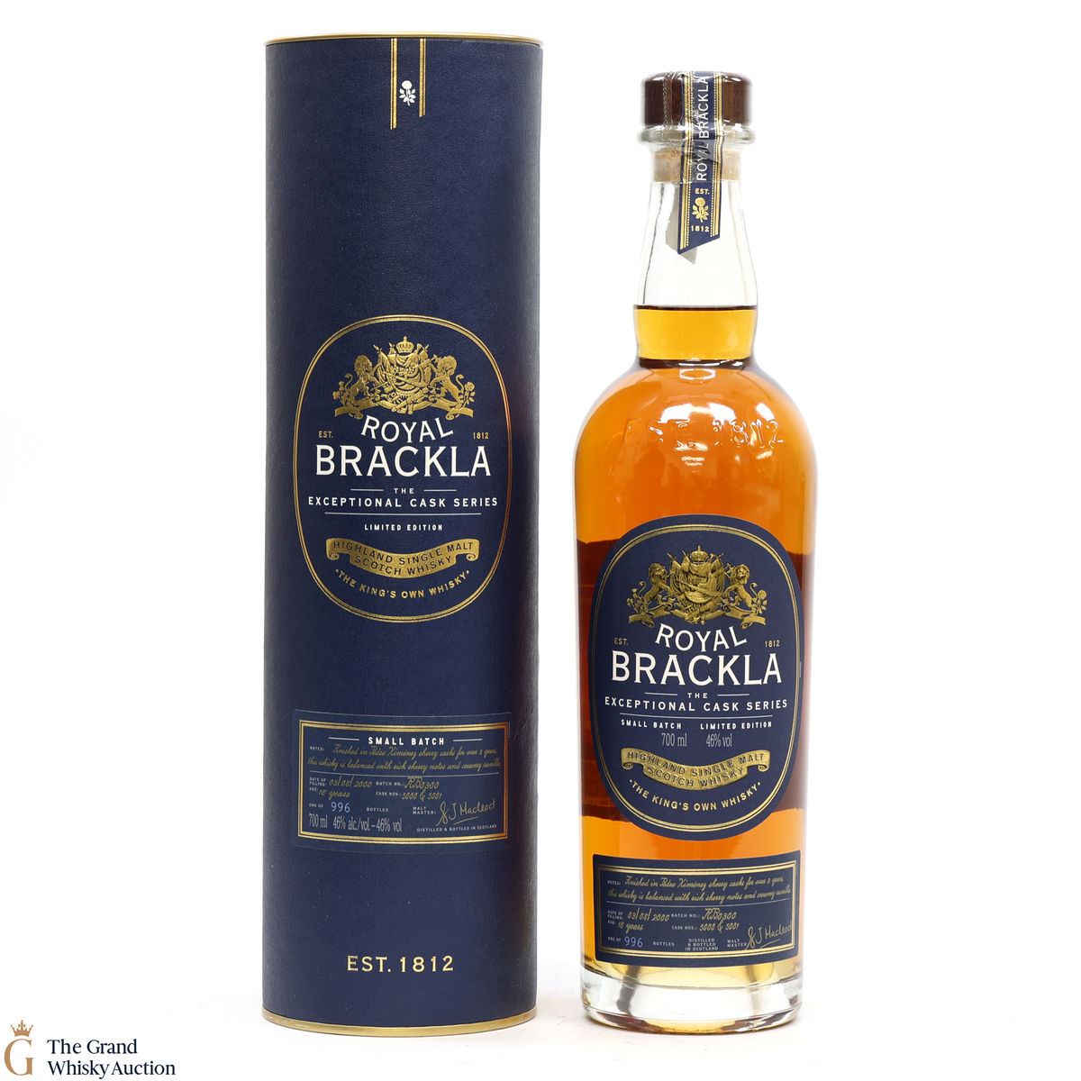 Royal Brackla -18 Year Old PX - Exceptional Cask Series