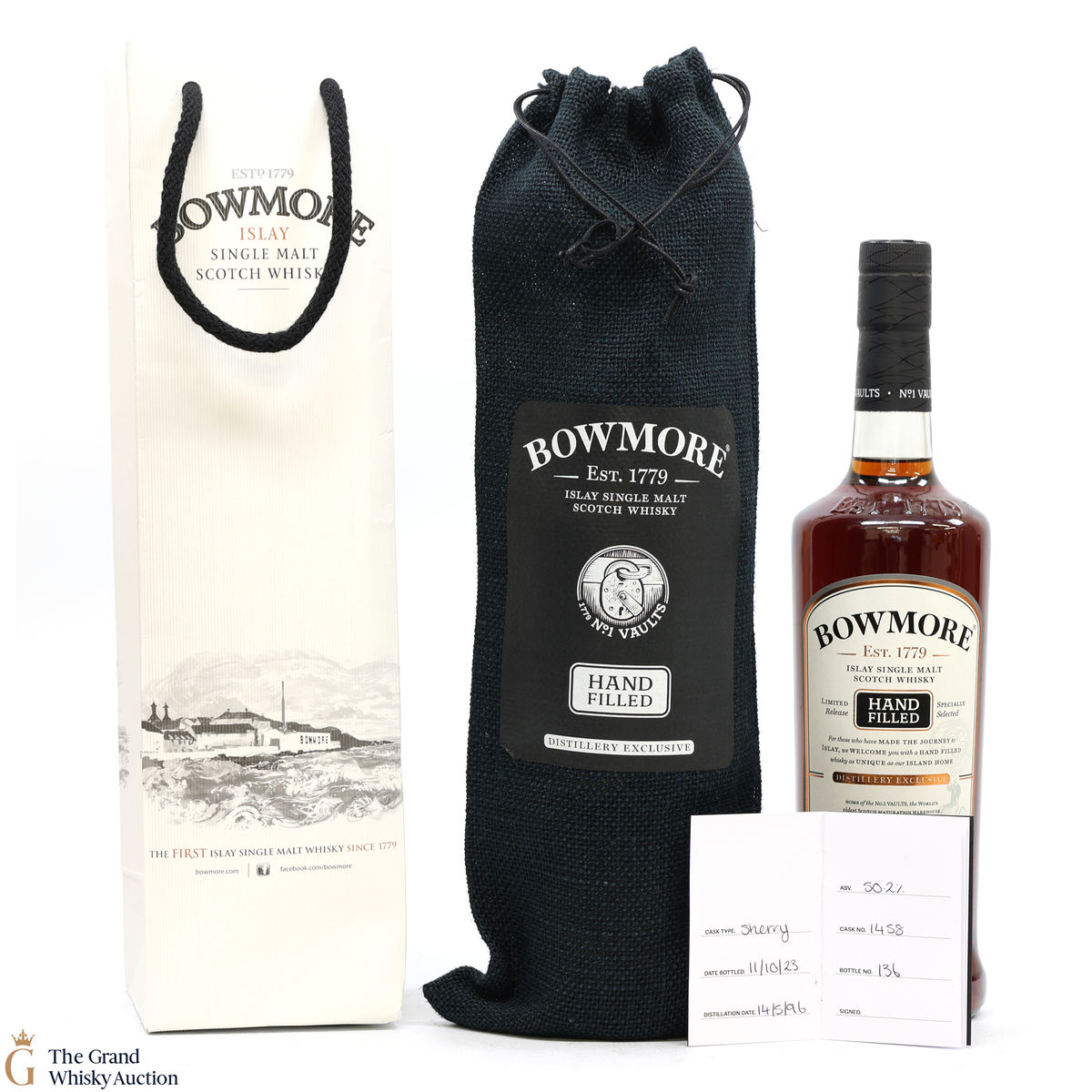 Bowmore - 27 Year Old 1996 Hand Filled - Sherry Cask #1458