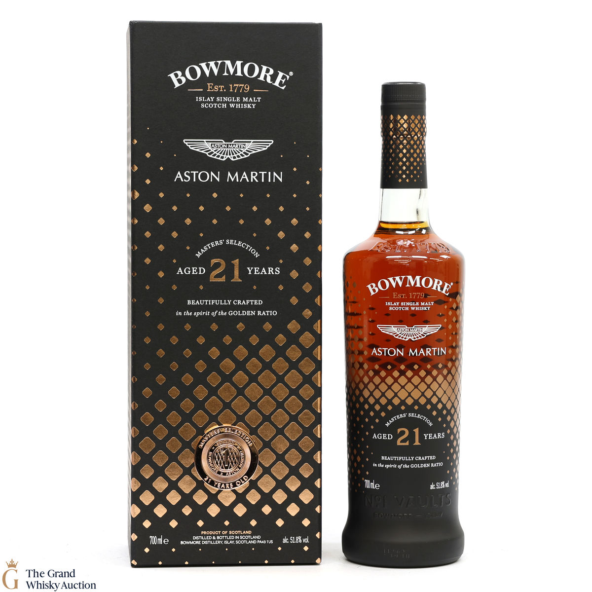 Bowmore - 21 Year Old - Aston Martin - Masters Selection Edition 1