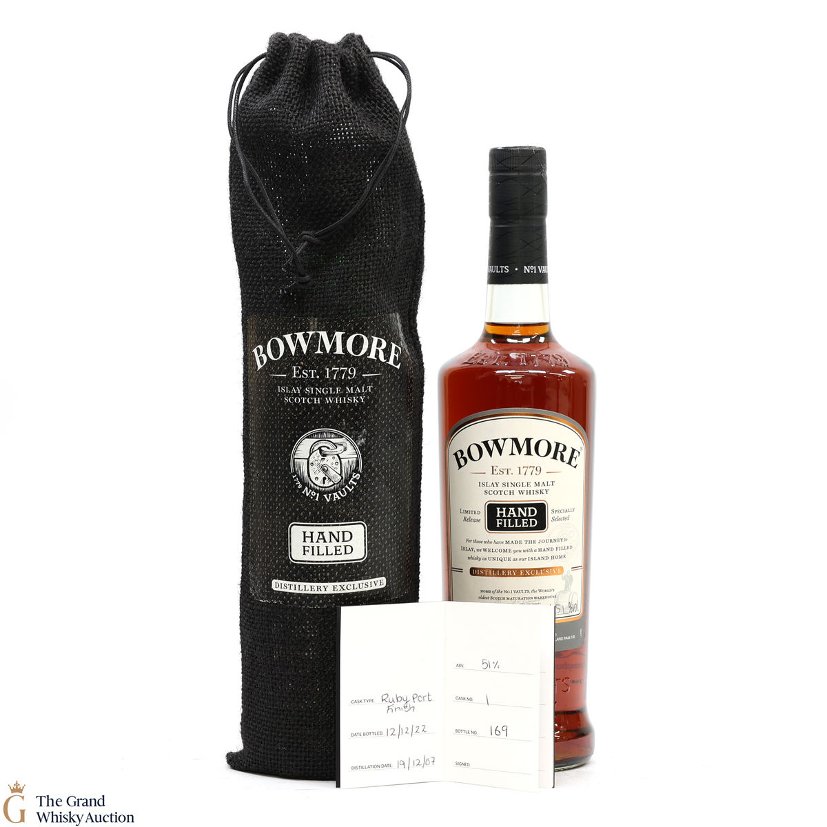 Bowmore - 14 Year Old 2007 - Ruby Port Finish #1 - Hand Fill 2022