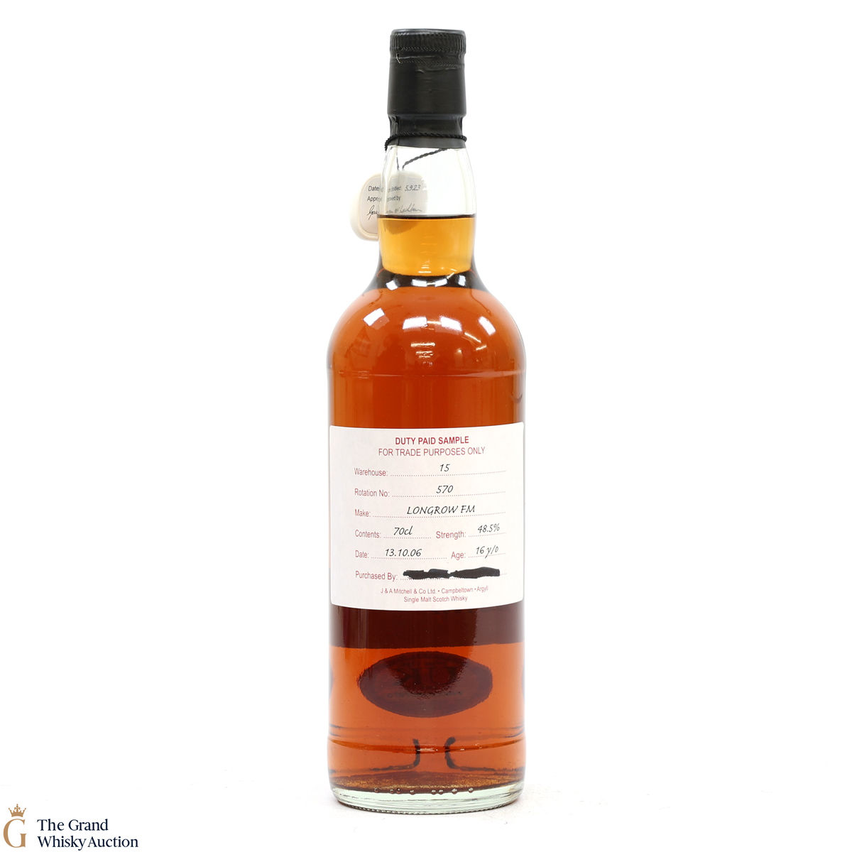 Longrow - 16 Year Old 2006 Fresh Maderia - Duty Paid Sample 48.5%