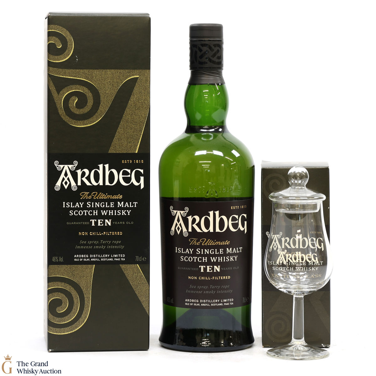 Ardbeg - 10 Year Old & Tasting Glass