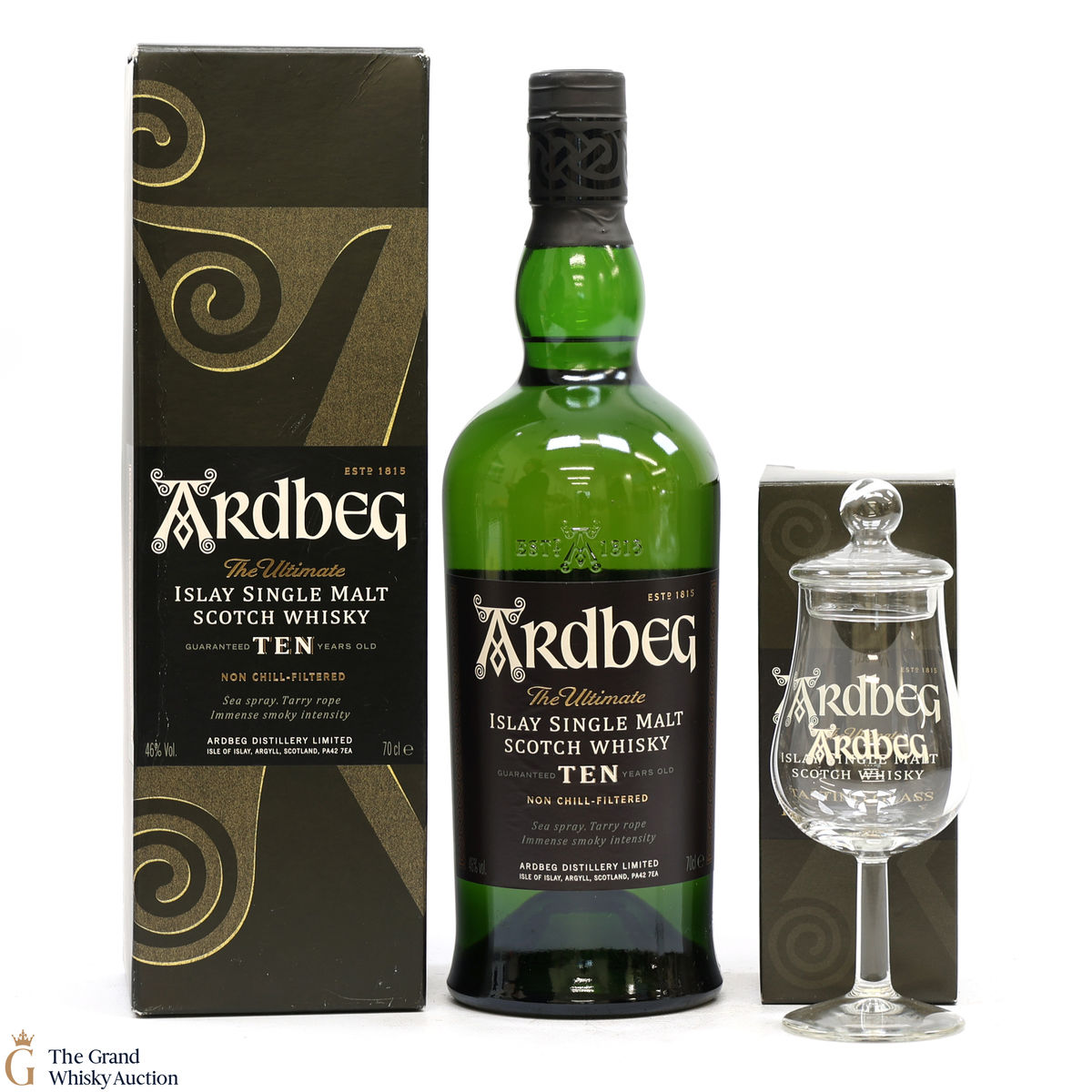 Ardbeg - 10 Year Old & Tasting Glass