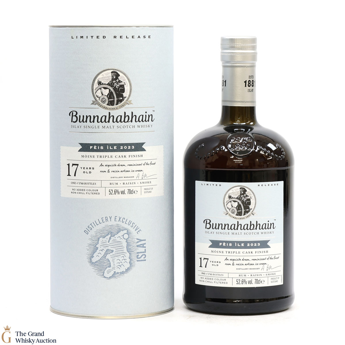 Bunnahabhain - 17 Year Old Mòine Triple Cask Finish - Fèis Ìle 2023